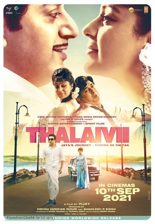 Thalaivi - Indian Movie Poster
