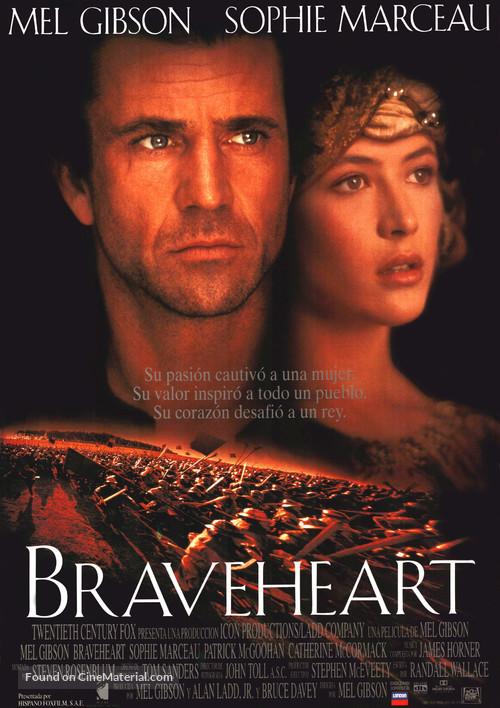 Braveheart - Spanish Movie Poster
