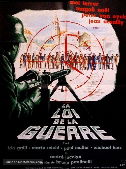 Legge di guerra - French Movie Poster