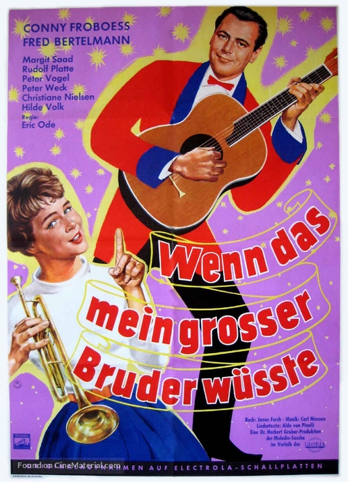 Wenn das mein gro&szlig;er Bruder w&uuml;&szlig;te - German Movie Poster