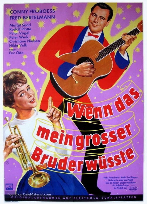 Wenn das mein gro&szlig;er Bruder w&uuml;&szlig;te - German Movie Poster