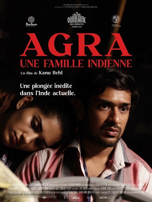 Agra - French Movie Poster