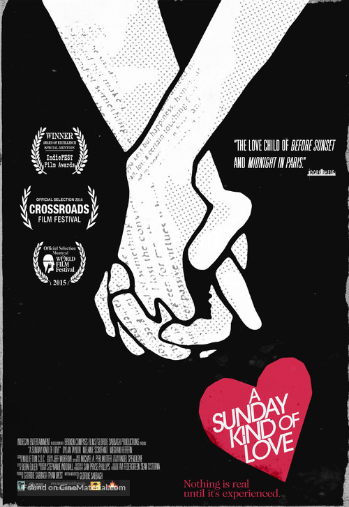 A Sunday Kind of Love - Canadian Movie Poster