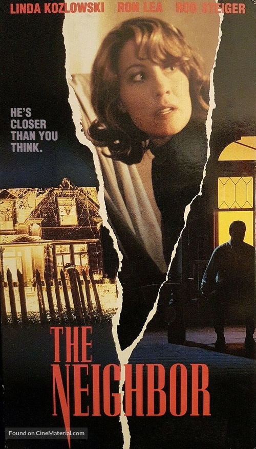 The Neighbor - VHS movie cover