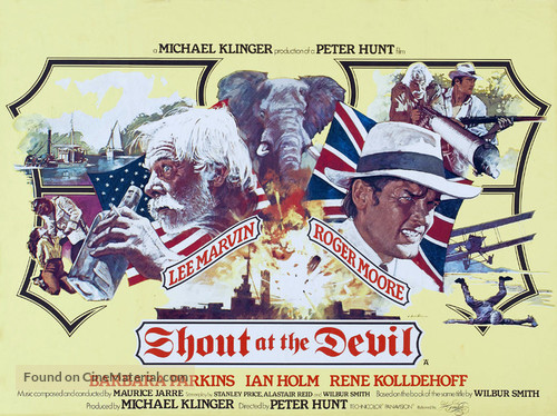 Shout at the Devil - British Movie Poster