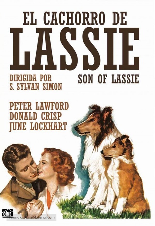 Son of Lassie - Spanish DVD movie cover