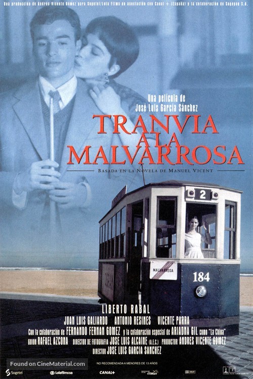 Tranv&iacute;a a la Malvarrosa - Spanish Movie Poster