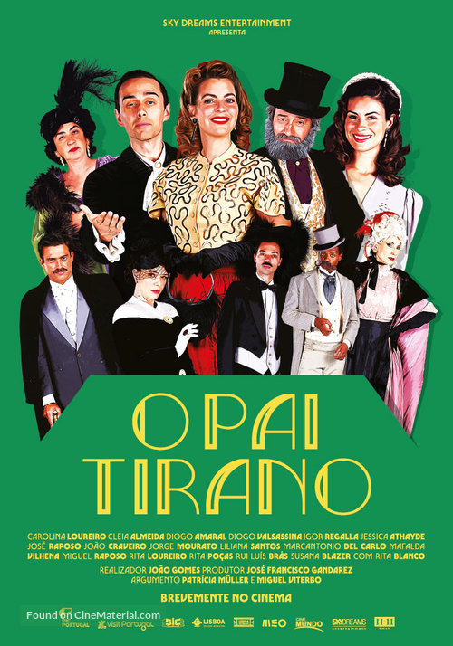 O Pai Tirano - Portuguese Movie Poster