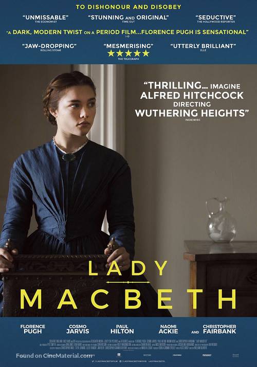 Lady Macbeth - British Movie Poster