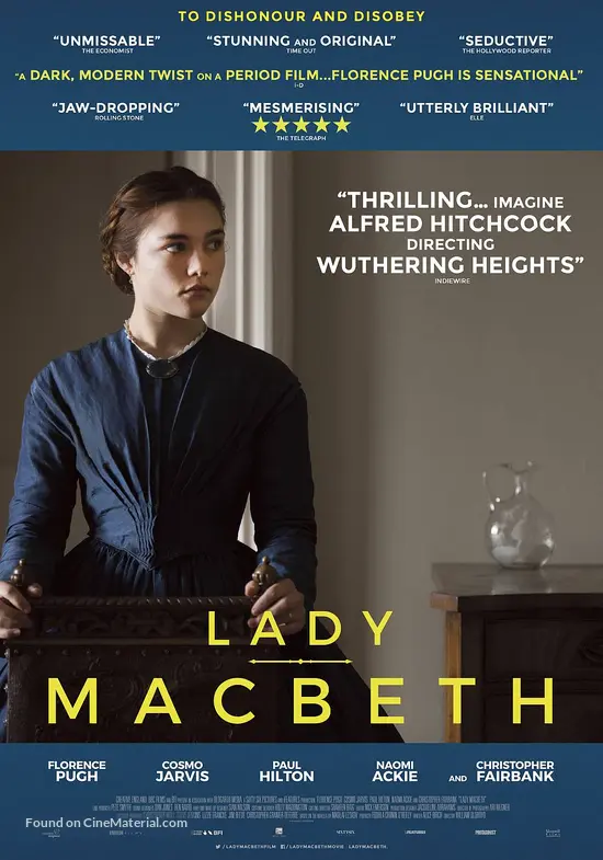 Lady Macbeth 2016 British Movie Poster