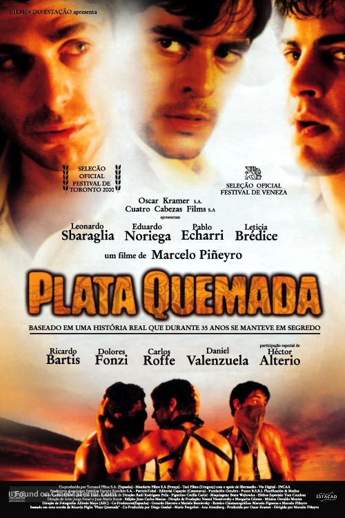 Plata quemada - Brazilian Movie Poster