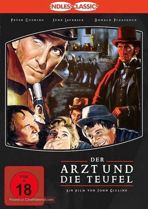 The Flesh and the Fiends - German DVD movie cover