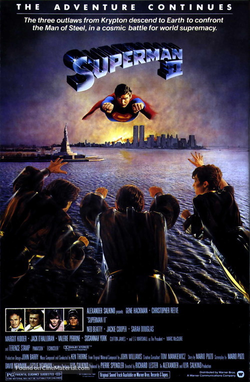 Superman II - Movie Poster