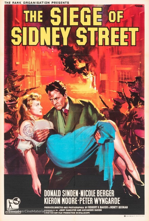 The Siege of Sidney Street - British Movie Poster