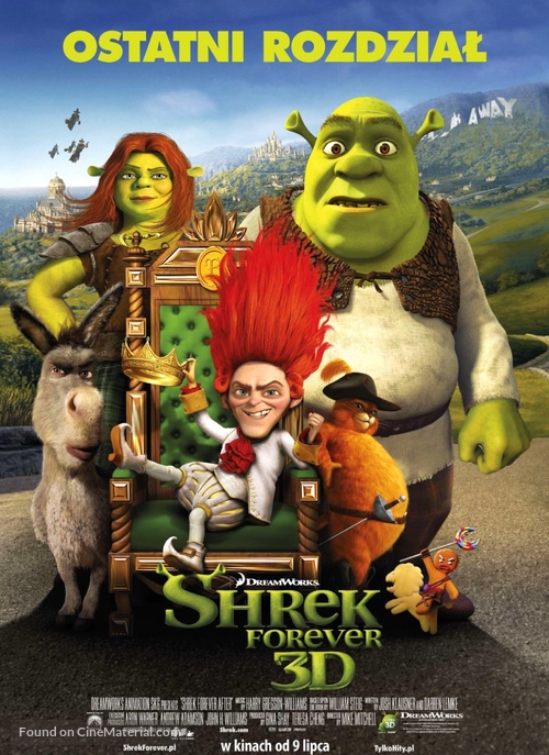 Shrek Forever After - Polish Movie Poster