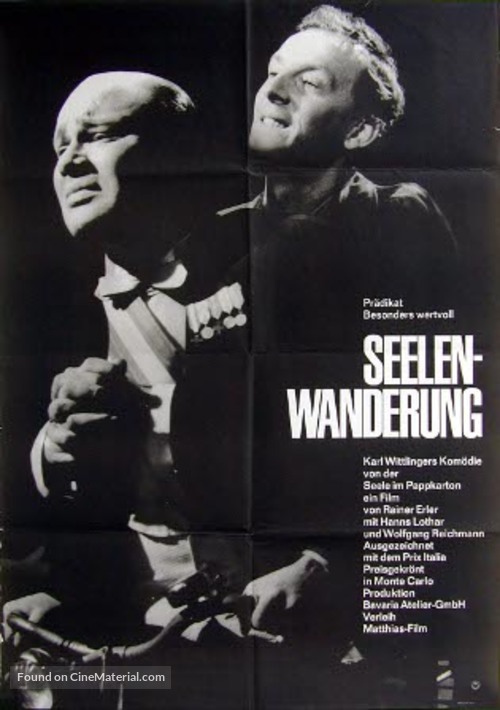 Seelenwanderung - German Movie Poster