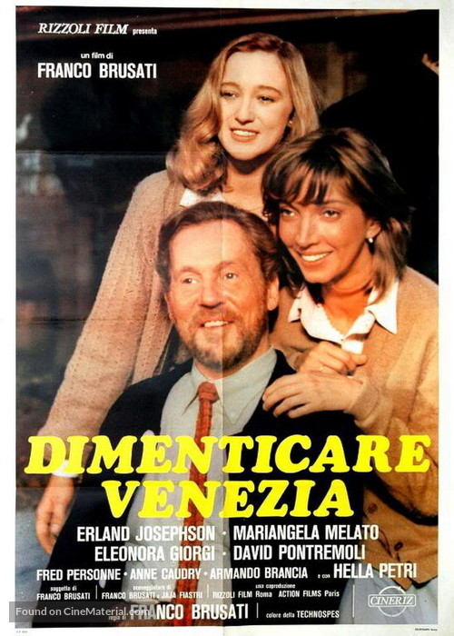 Dimenticare Venezia - Italian Movie Poster