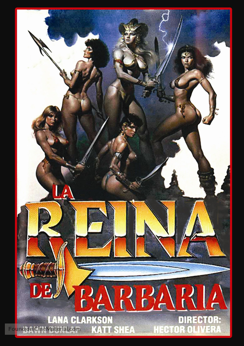 Barbarian Queen - Spanish Movie Poster