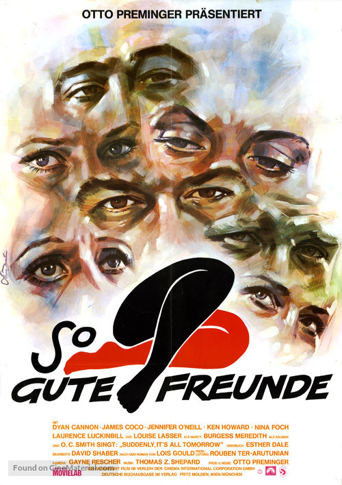 Such Good Friends - German Movie Poster
