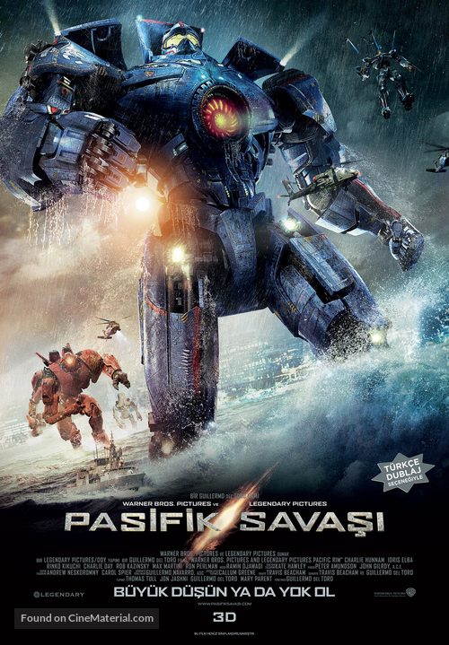 Pacific Rim - Turkish Movie Poster