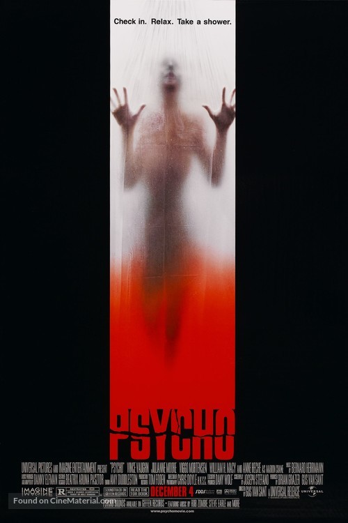 Psycho - Advance movie poster