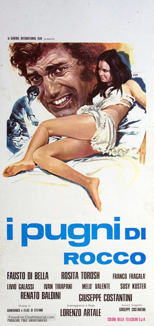 I pugni di Rocco - Italian Movie Poster