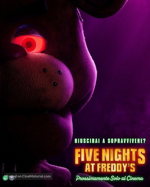 Five Nights at Freddy&#039;s - Italian Movie Poster