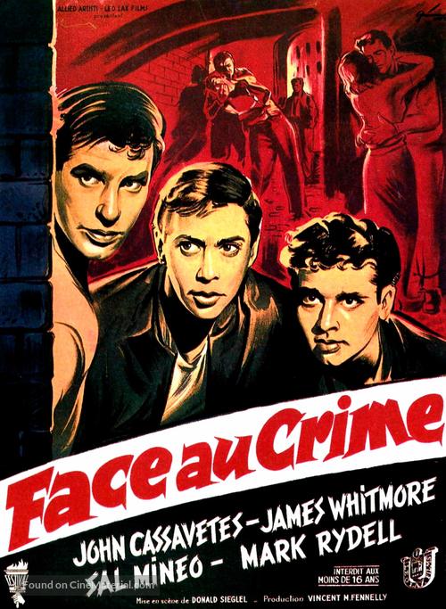 Crime in the Streets - French Movie Poster