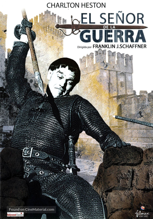 The War Lord - Spanish DVD movie cover