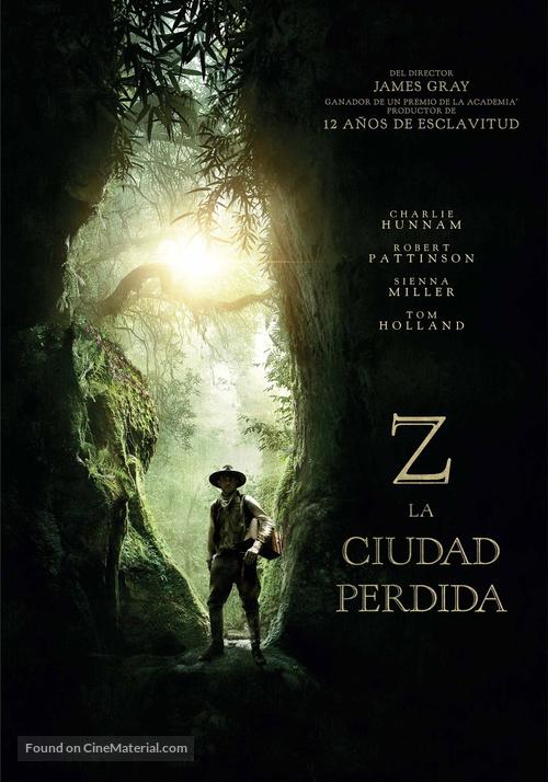 The Lost City of Z - Colombian Movie Poster