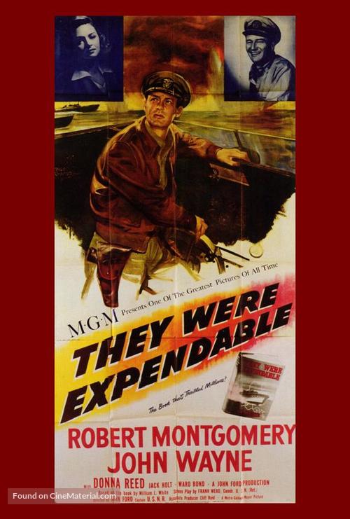 They Were Expendable - Movie Poster