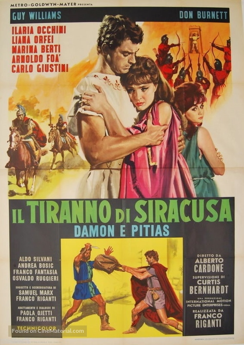 Il tiranno di Siracusa - Italian Movie Poster