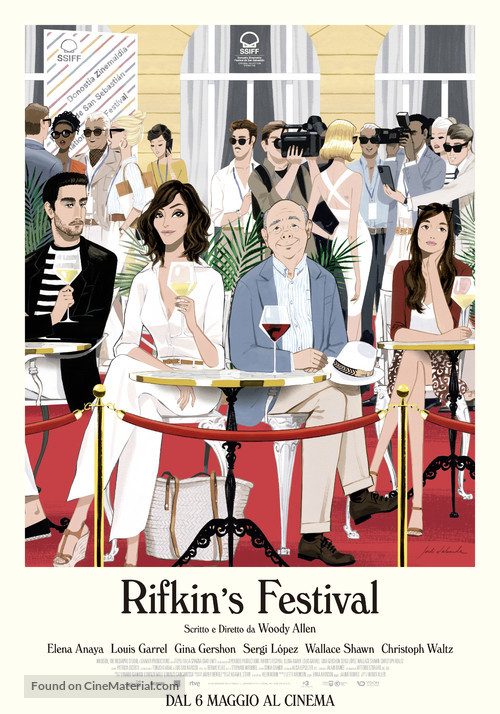 Rifkin&#039;s Festival - Italian Movie Poster