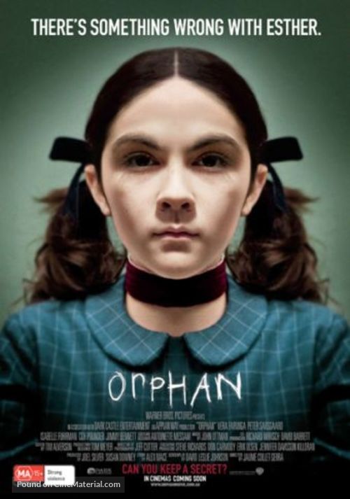 Orphan - Australian Movie Poster