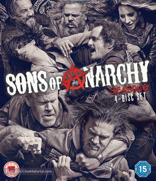 &quot;Sons of Anarchy&quot; - British Blu-Ray movie cover