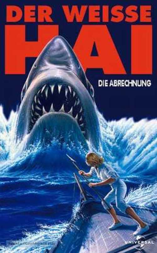 Jaws: The Revenge - German VHS movie cover