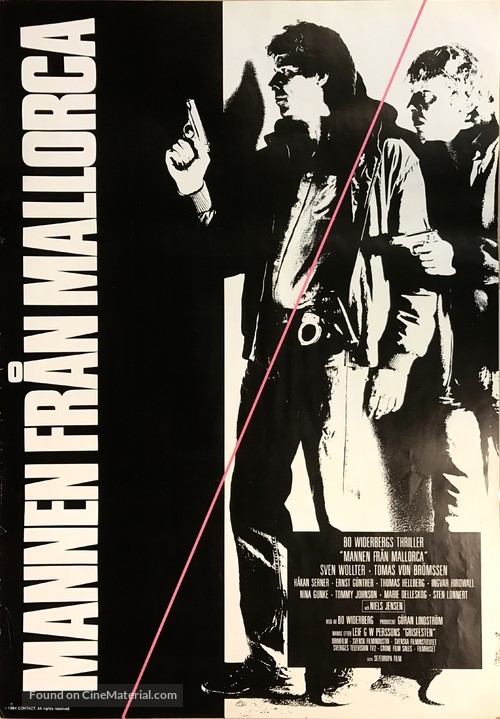 Mannen fr&aring;n Mallorca - Swedish Movie Poster