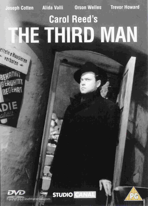 The Third Man - British DVD movie cover