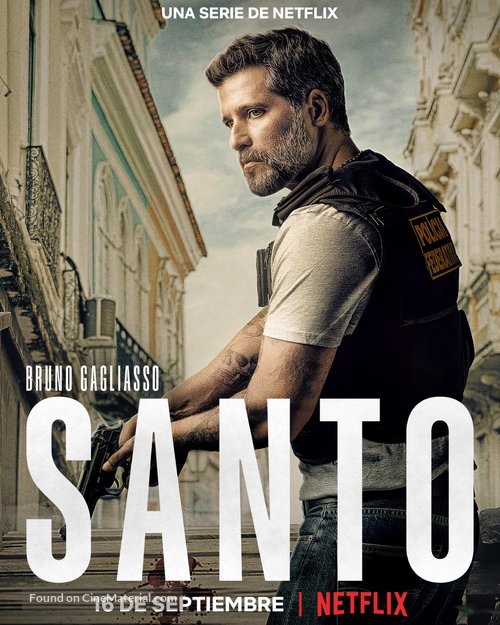 &quot;Santo&quot; - Spanish Movie Poster