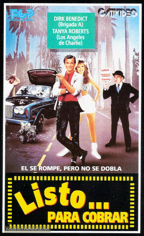 Body Slam - Argentinian VHS movie cover