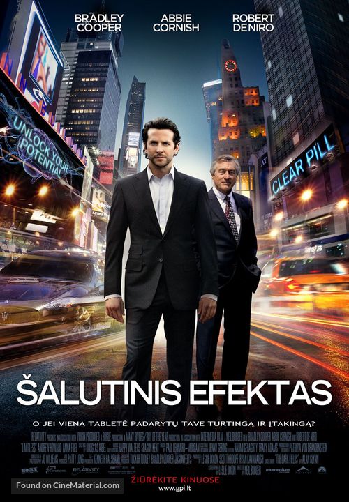 Limitless - Lithuanian Movie Poster