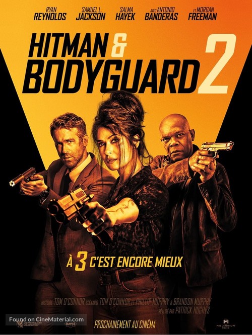 The Hitman&#039;s Wife&#039;s Bodyguard - French Movie Poster