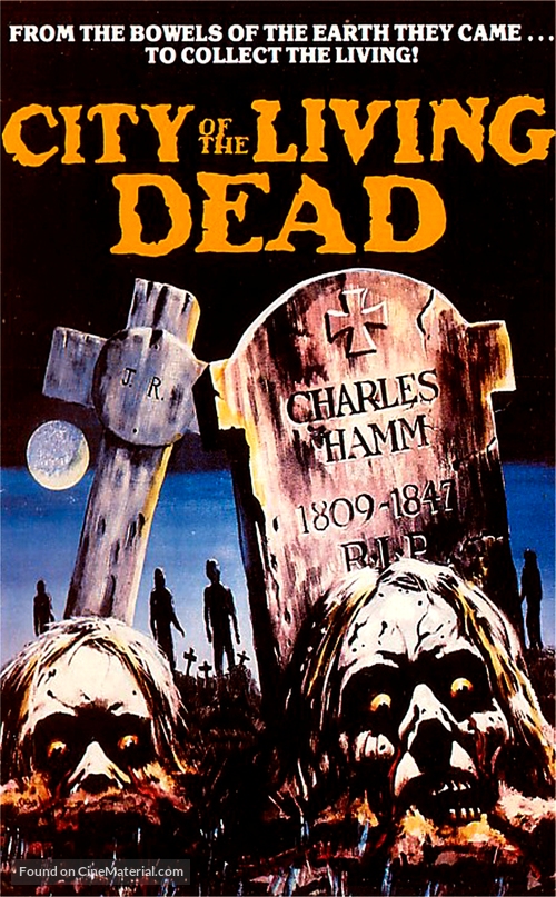 Paura nella citt&agrave; dei morti viventi - VHS movie cover