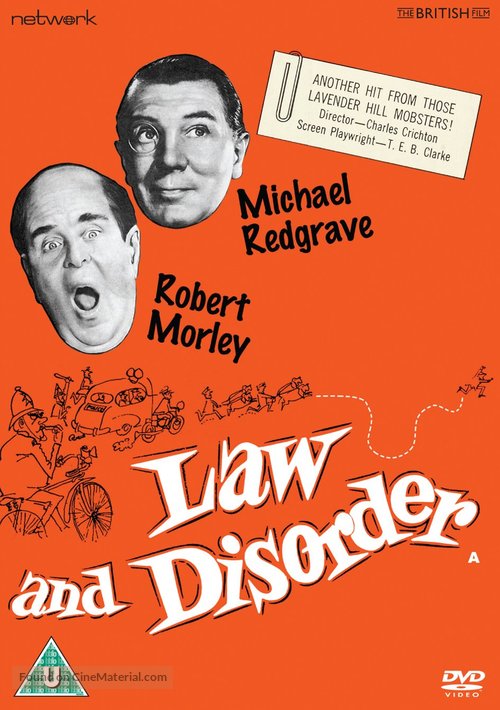 Law and Disorder - British DVD movie cover