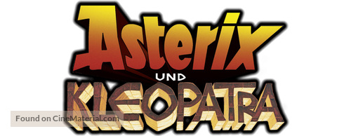 Ast&eacute;rix et Cl&eacute;op&acirc;tre - German Logo