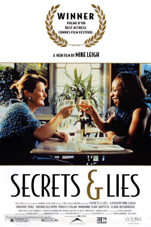 Secrets &amp; Lies - Movie Poster