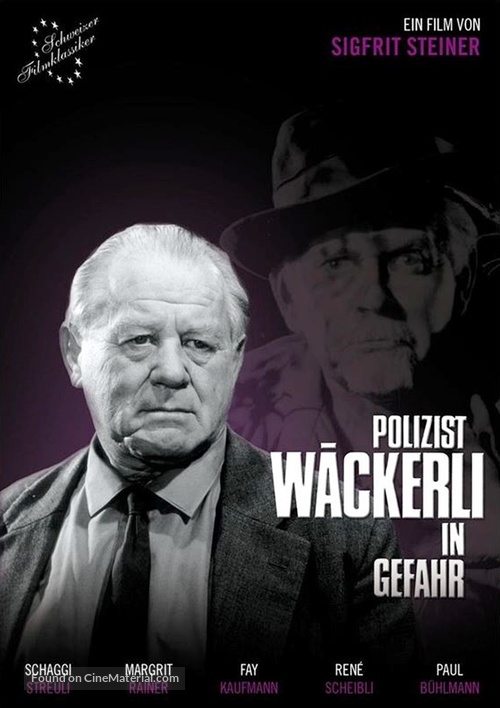 Polizist W&auml;ckerli in Gefahr - Swiss DVD movie cover