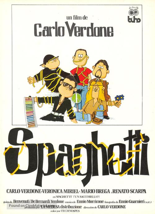 Sacco bello, Un - Spanish Movie Poster