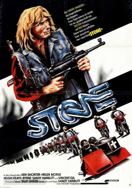 Stone - German Movie Poster