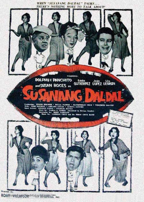 Susanang daldal - Philippine Movie Poster